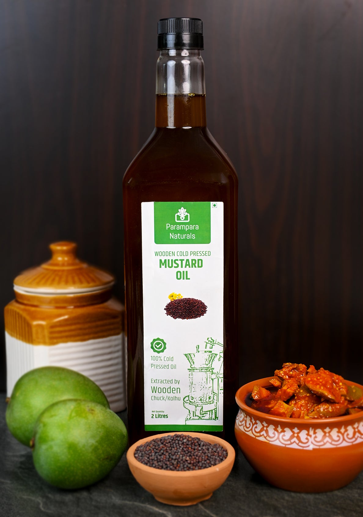Shop Wood Pressed Mustard Oil