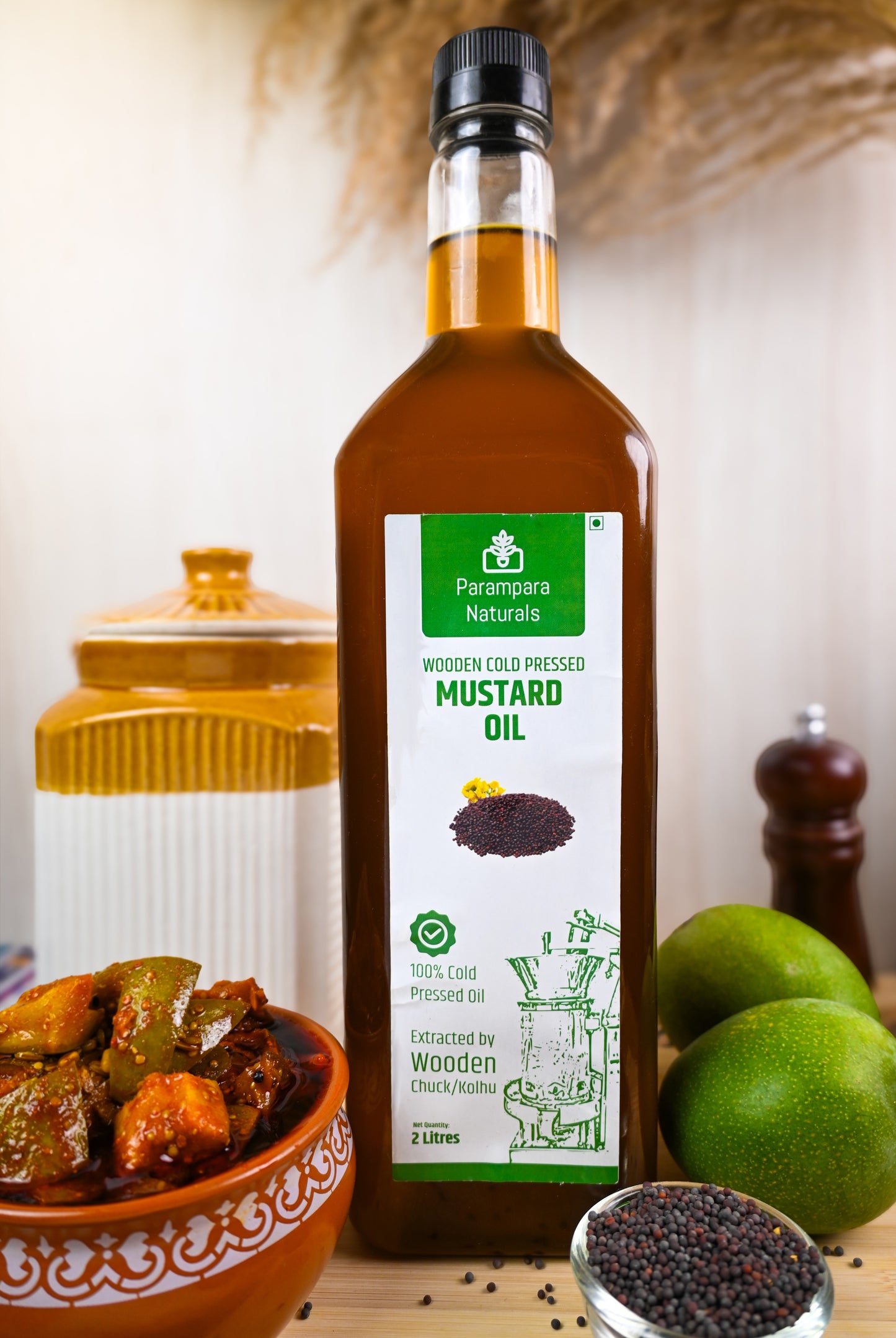 Buy Wood Pressed Mustard Oil