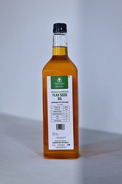 Wood Pressed Flax Seed Oil (अलसी / जवस तेल)