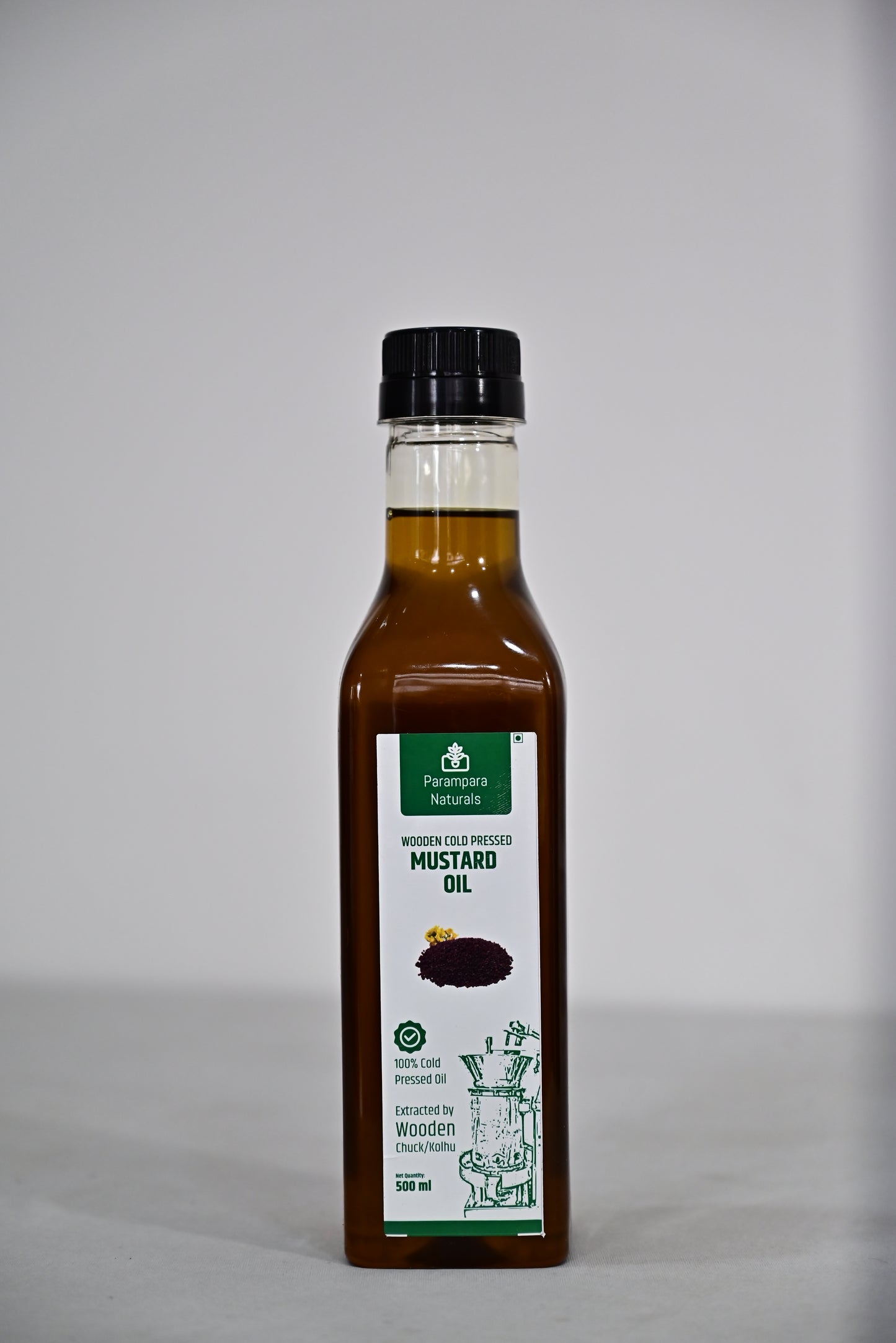 Wood Pressed Mustard Oil (सरसो तेल)