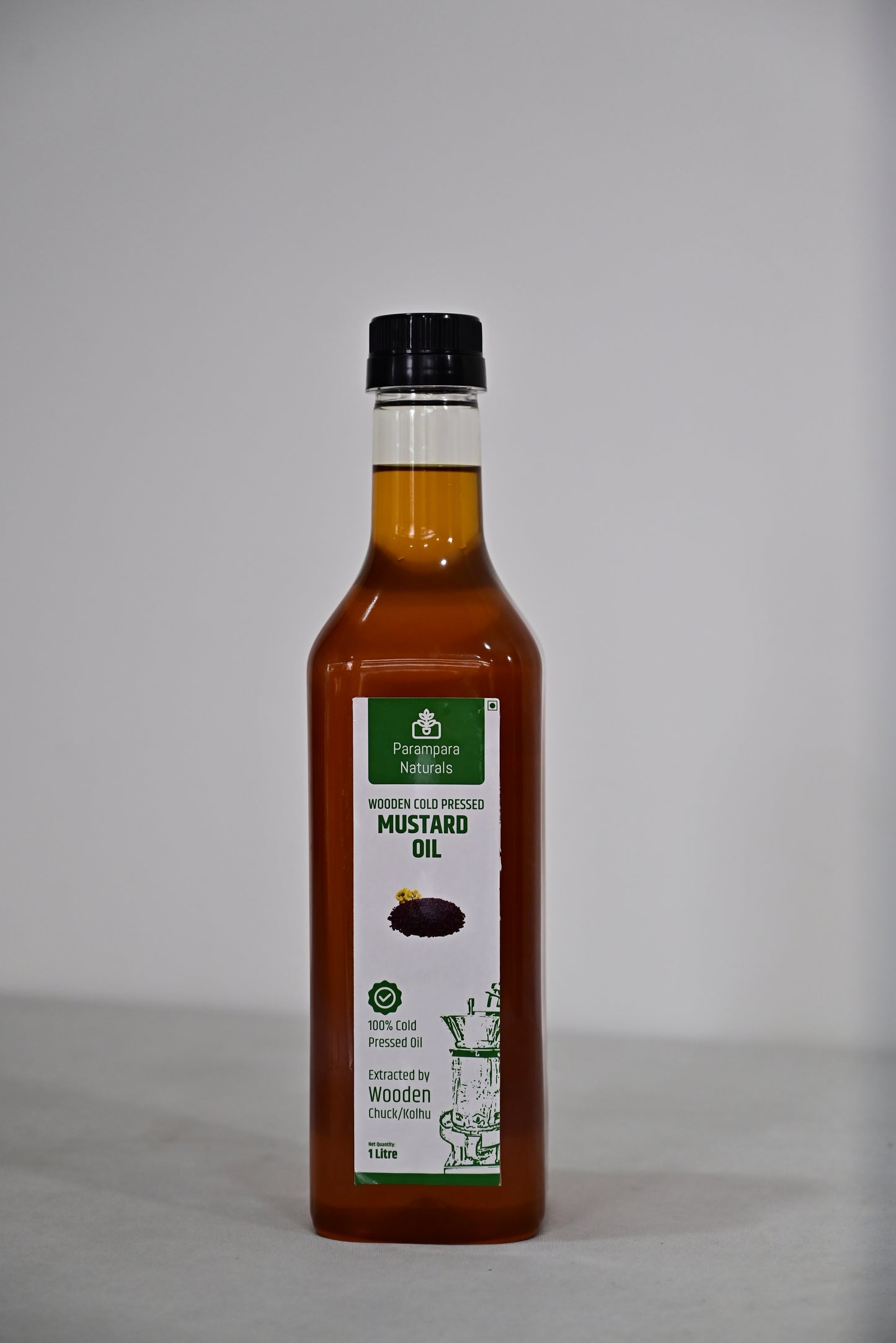 Wood Pressed Mustard Oil (सरसो तेल)