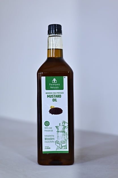 Wood Pressed Mustard Oil (सरसो तेल)