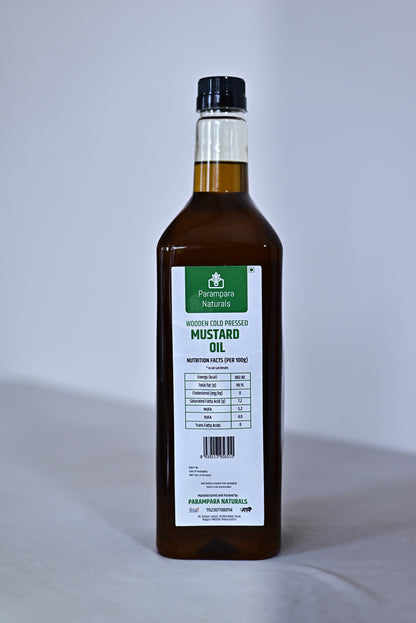 Wood Pressed Mustard Oil (सरसो तेल)