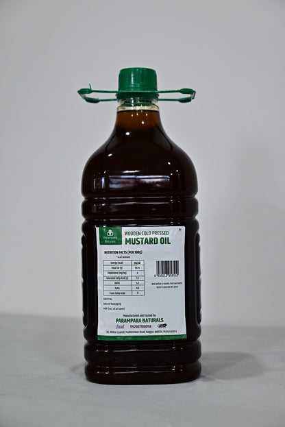 Wood Pressed Mustard Oil (सरसो तेल)