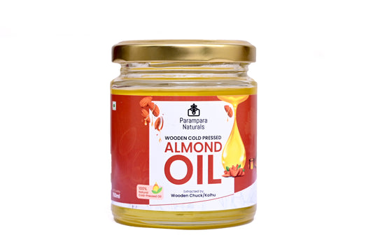 Wood Pressed Sweet Almond Oil (बादाम / बदाम तेल)