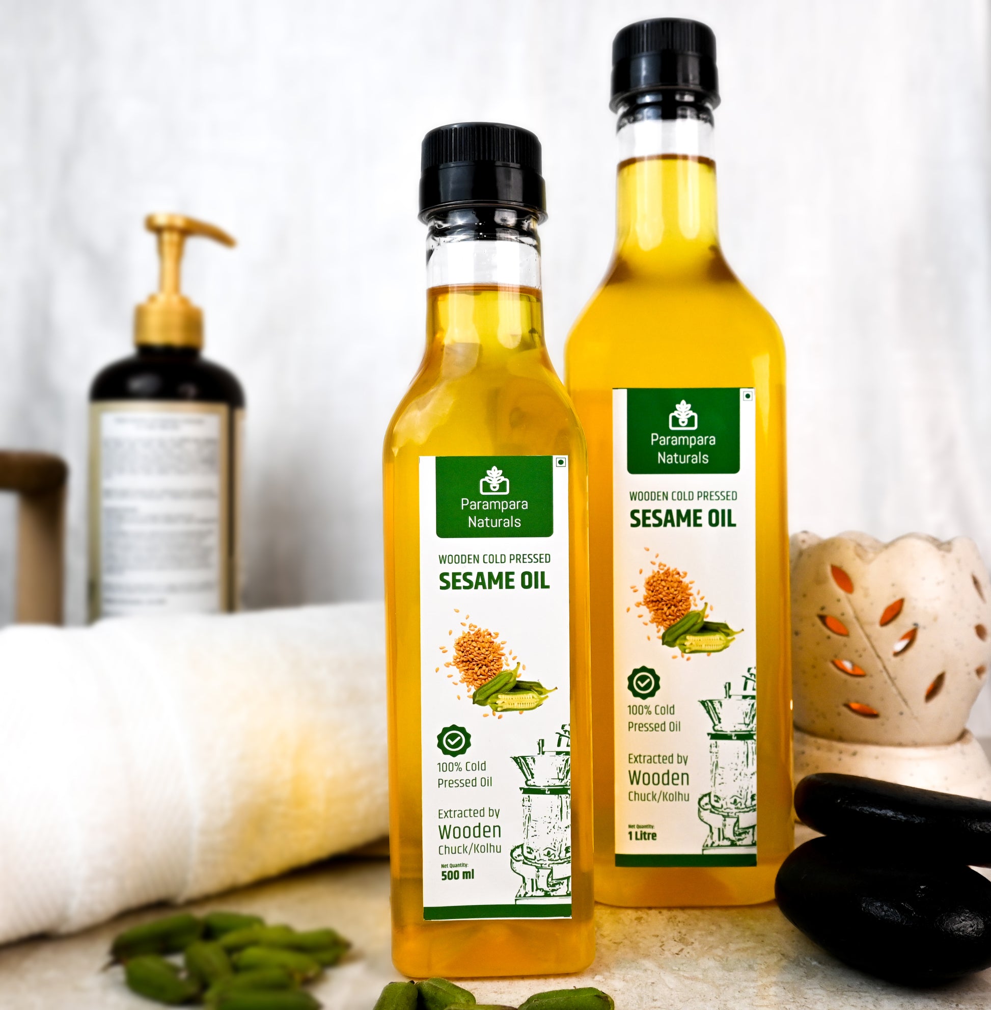 Cold Pressed Sesame Oil 